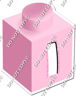 Baby Pink - I Letter Block