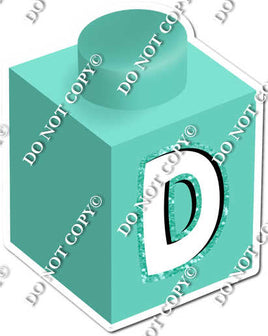 Mint - D Letter Block