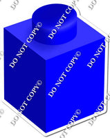 3D 1 Block w/ Multiple Colors