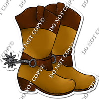 Pair of Cowboy Boots w/ Variants