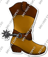 Single Cowboy Boot w/ Variants