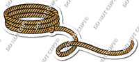 Coiled Cowboy Rope / Lasso w/ Variants