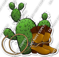 Boots, Rope, and Cactus w/ Variants