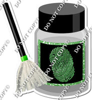 Finger Printing Dust & Brush - Crime Scene w/ Variants