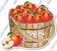 Bucket of Red & Green Apples w/ Variants