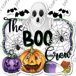 The Boo Crew Statement with Pumpkins