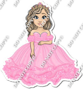 Princess in Pink Dress w/ Variants