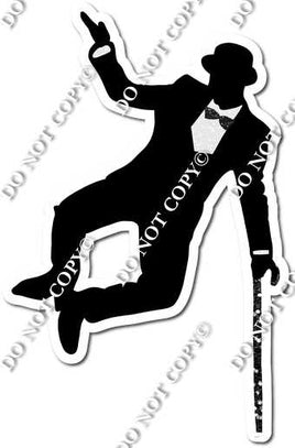 Great Gatsby Man Dancing Silhouette w/ Variants