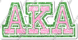 Baby Pink & Lime - AKA Statement