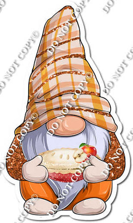 Gnome - Holding a Apple Pie