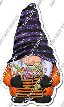 Gnome - Holding a Candy Bag