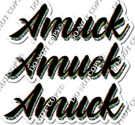 Amuck, Amuck, Amuck Statement