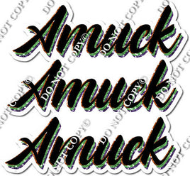 Amuck, Amuck, Amuck Statement