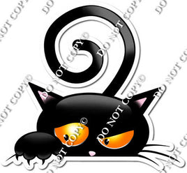 Peeking Halloween Cat 3