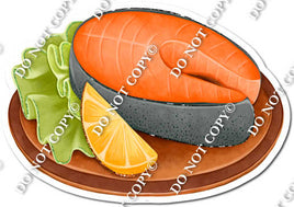 Plate of Salmon