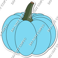 Flat Baby Blue Pumpkin