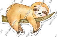 Sloth Laying on Branch
