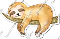 Sloth Laying on Branch