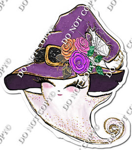 Ghost with Witch Hat