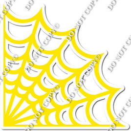 Spider Web - Yellow