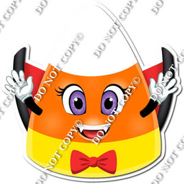 Count Dracula - Vampire - Candy Corn