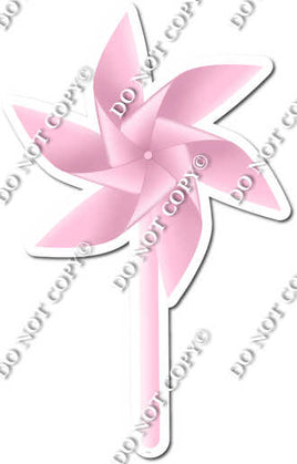 Flat - Baby Pink - Pinwheel w/ Variants