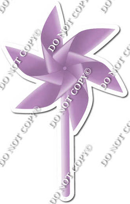 Flat - Lavender - Pinwheel w/ Variants