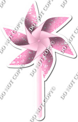 Sparkle - Baby Pink - Pinwheel w/ Variants