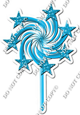 Sparkle - Caribbean - Spinning Star Wand w/ Variants