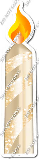 Sparkle - Champagne - Candle Style 2 w/ Variants
