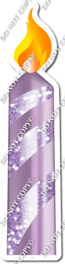 Sparkle - Lavender - Candle Style 2 w/ Variants