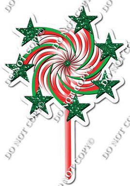 Christmas - Spinning Star Wand w/ Variants