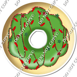 Donut with Green Icing w/ Variants