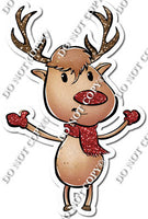 Reindeer Waving w/ Variants