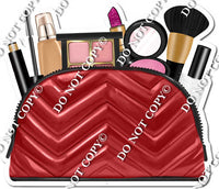 Makeup Bag w/ Multiple Colors