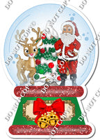 Snow Globe - Santa & Reindeer w/ Variants