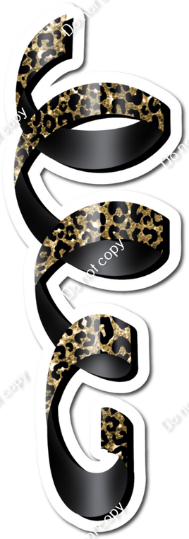 Sparkle Gold Leopard & Black w/ Variants - Style 2
