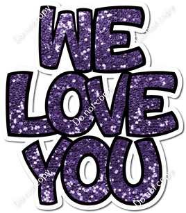 Purple - We Love You w/ Variants