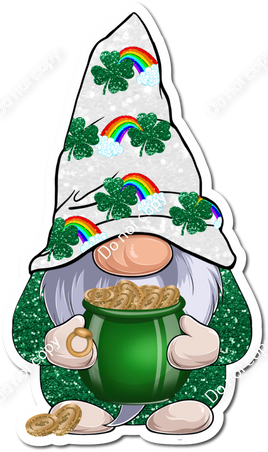 Gnome with Pot of Gold
