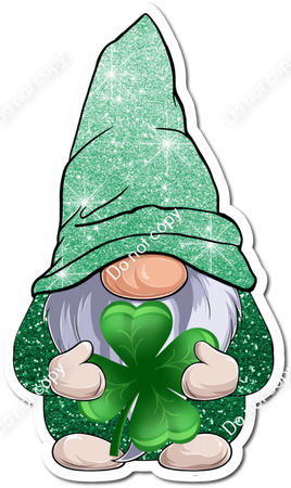 Gnome with Four Leaf Clover w/ Variants