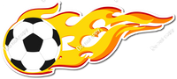 Flaming Soccer Ball w/ Variants