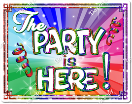 The Party Is Here Statement