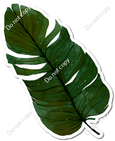 Hunter Green Boho Leaf #1 w/ Variants