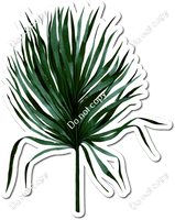 Hunter Green Boho Leaf # 3