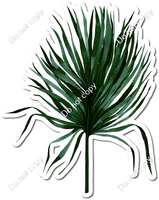 Hunter Green Boho Leaf # 3