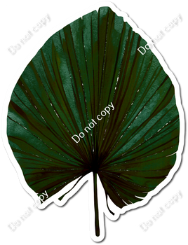 Hunter Green Boho Leaf # 4 w/ Variants