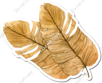 Brown Boho Leaf # 4 w/ Variants