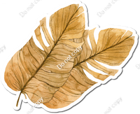 Brown Boho Leaf # 4 w/ Variants