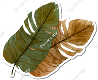 Sage & Brown Boho Leaf Bundle # 1 w/ Variants