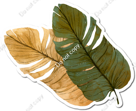 Gold & Sage Boho Leaf Bundle # 1 w/ Variants